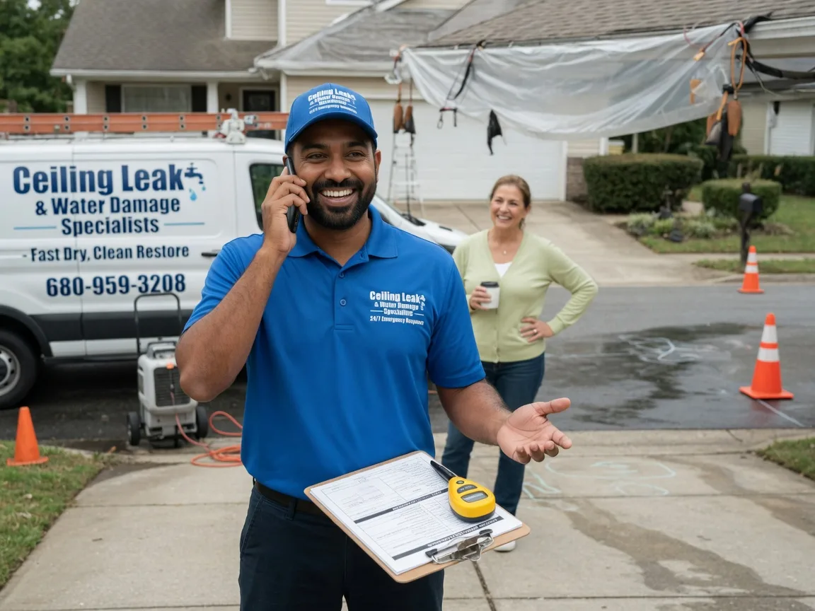 Ceiling Leak Cleanup Gamerco, NM FAQs